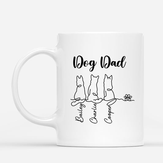 6080MUS1 personalized mugs with dogs unique gifts for dog lovers 6080M6PMC