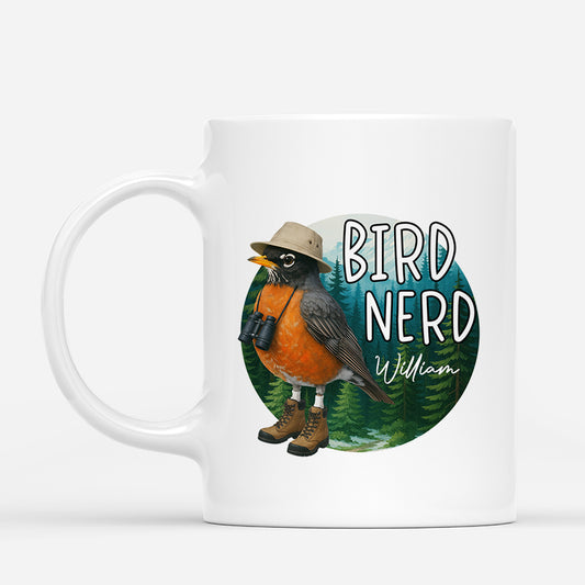 6081MUS1 personalized bird nerd mug unique gifts for bird lovers_ 6081M6VQA