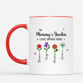 6082MUS2 grandmas garden mug personalized gifts for grandma mom 6082M6YCA