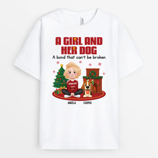 6084AUS1 personalized christmas t shirts xmas gifts for dog lovers 6084ATMCC