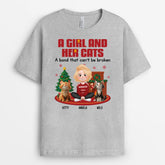 6084AUS2 personalized christmas t shirts xmas gifts for cat lovers 6084ATMCD