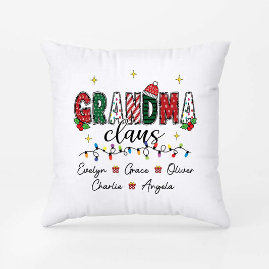 6086PUS2 grandpa claus pillow personalized christmas gifts for grandparents_ 6086PTQMB
