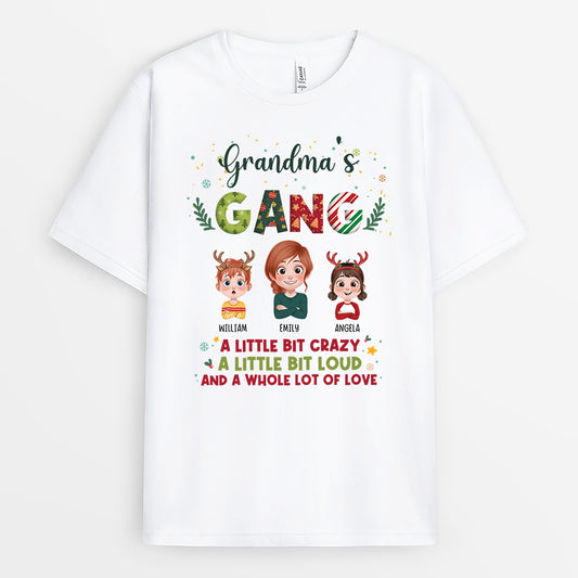 6100AUS1 christmas crew shirt personalized gifts for mom dad 6100ATTQA