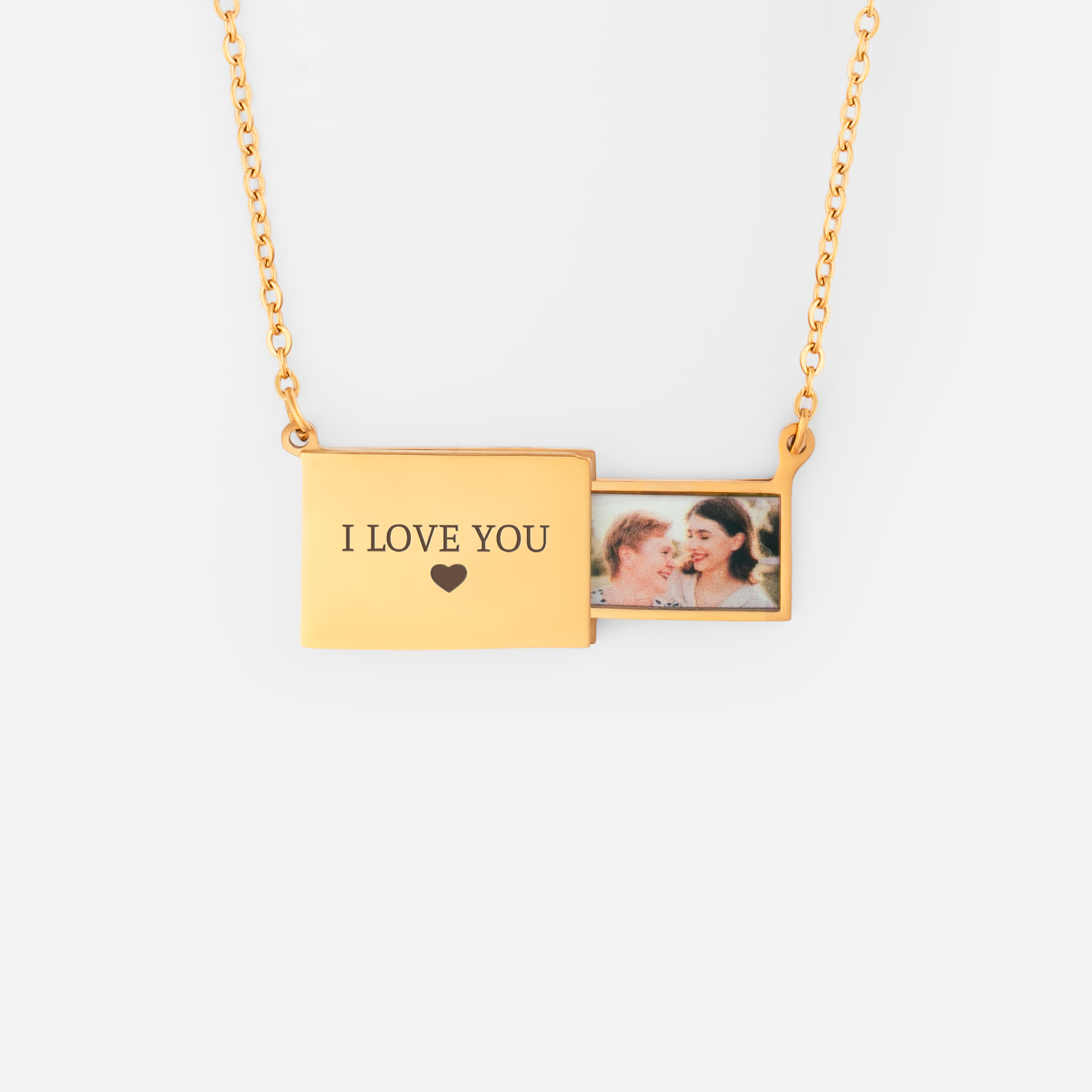 6115JUS1 envelope photo necklace custom engraved necklace_ 6115J0L5A_1
