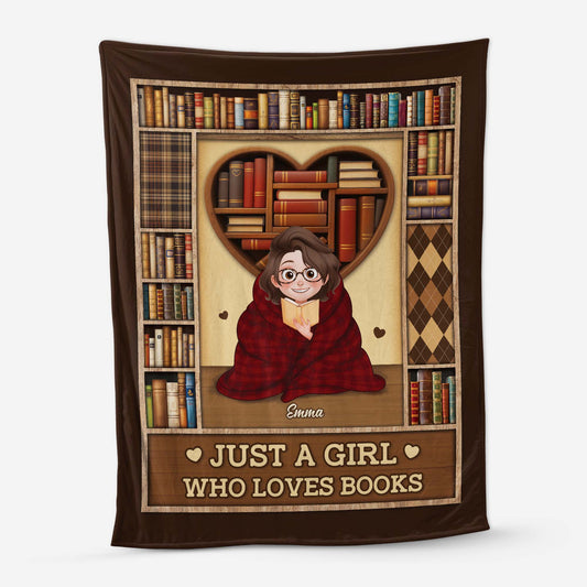 6149BUS1 book lovers blanket_ personalized book gifts for him her 6149BKMAA