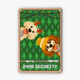 6153EUS2 3d printing effect custom metal signs christmas gifts for dog lovers 6153ETVAC
