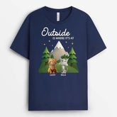 6167AUS2 christmas is where it_s at shirt custom camping gifts for cat lovers 6167ATYAD