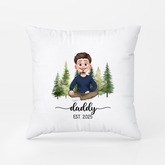 6178PUS1 dad mom est pillow _ personalized gifts for mom and dad 6178P3TCB