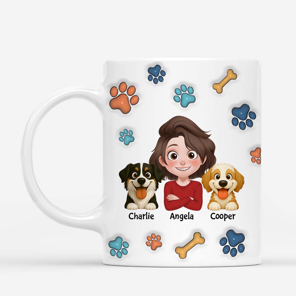 6220MUS2 3d printing effect best dog dad ever mug personalized dog and owner mug 6220M6VMC