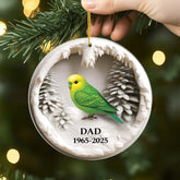 6231OUS1 3d printing effect acrylic cardinal christmas ornament_s custom memorial gifts 6231O8LCA_2