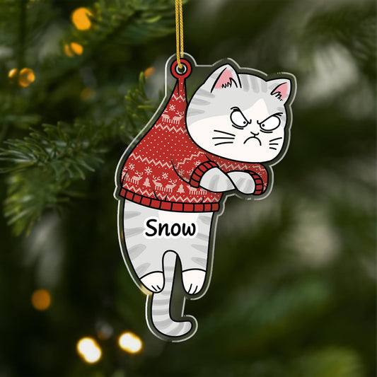 6245OUS1 personalized cat ornaments acrylic christmas gifts for cat lovers 6245O8QAD