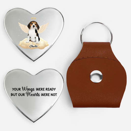 6260AUS1 photo pocket hug heart token personalized pet memorial gifts 6260ajsfzc