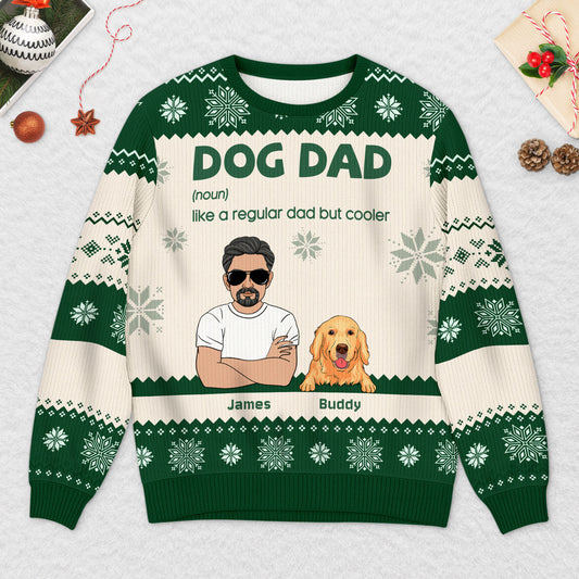 6261WUS2 dog dad ugly christmas sweater personalized gifts for dog lovers 6261WKV5C_38e5443d 6f88 47d7 b364 a00cd8d1d81a