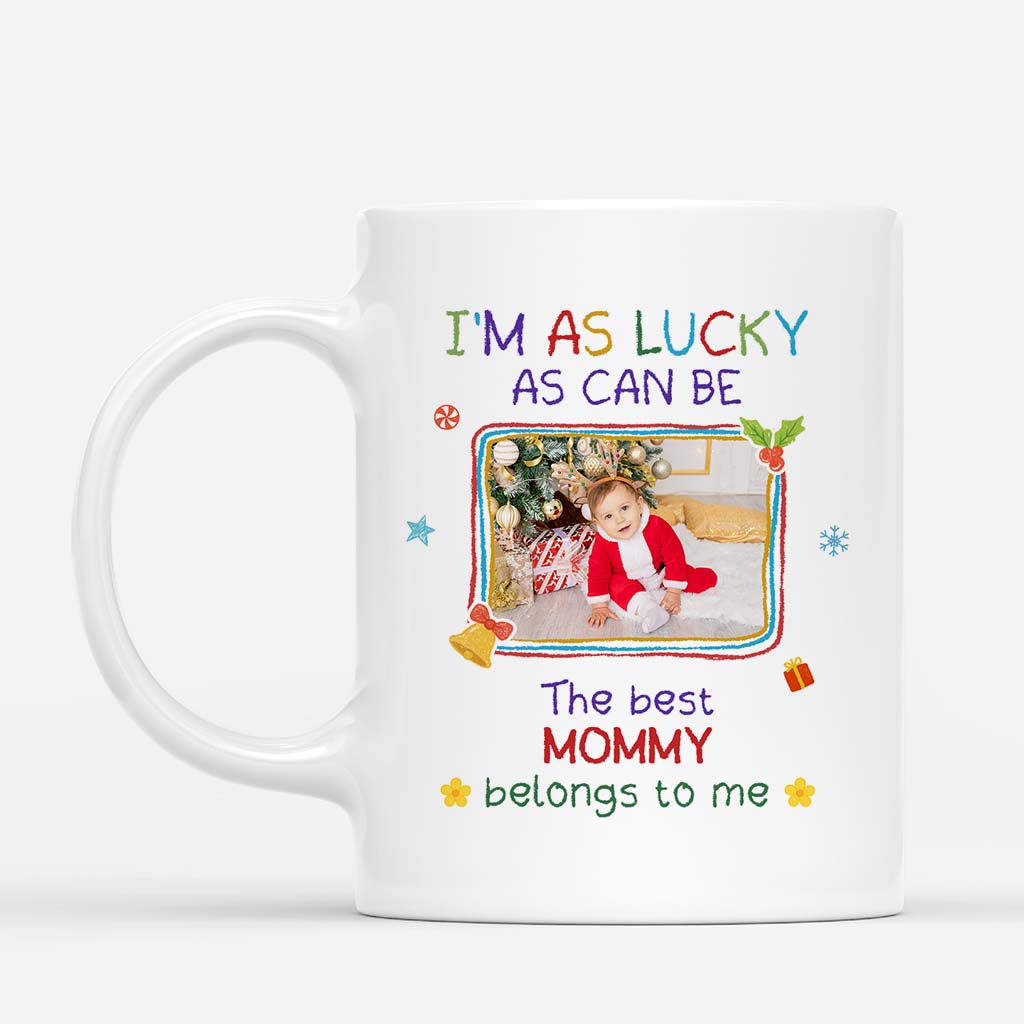 6325MUS2 happy 1st christmas mug with photo personalized newborn gifts 6325M6QMA
