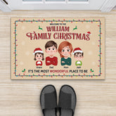 6333DUS2 personalized christmas doormat xmas gifts for the whole family_ 6333D6XCI