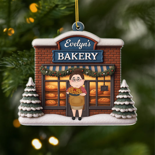 6341OUS1 3d printing effect acrylic bakery ornaments custom christmas gifts for her 6341O8VZA