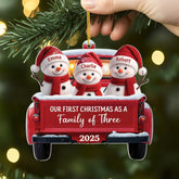 6374OUS2 custom acrylic christmas ornaments together we make a family 6374O6V5I