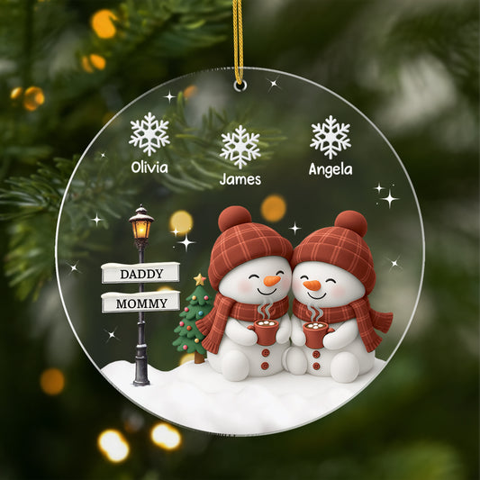 6421OUS1 3d printing effect acrylic family ornaments custom gifts for parents grandparents 6421O6VNI