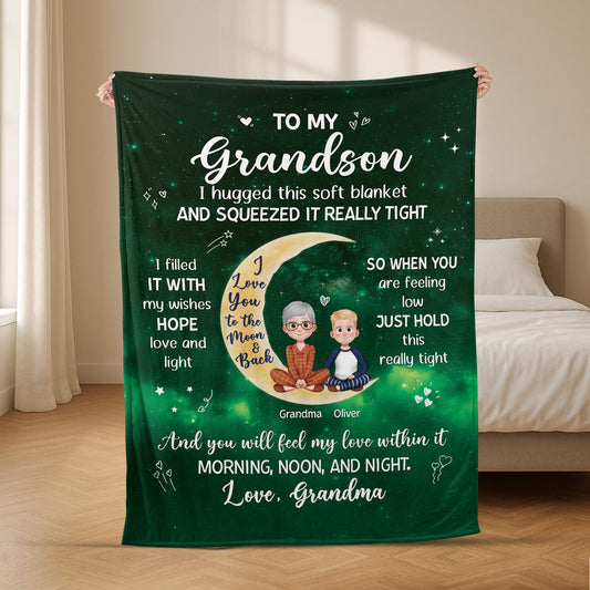 6424BUS2 personalized fleece blankets for kids gifts for daughter son 6424B6VMA
