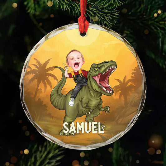 6425OUS1 glass dinosaur christmas ornament_ custom gifts for son daughter 6425O6ZNK_2a7976e1 1392 4ec8 bfe9 812b82f43e30