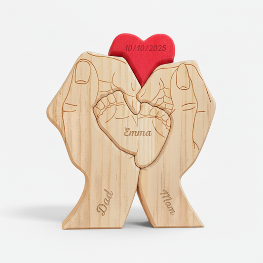 6448QUS1 wooden family puzzle_ with names personalized newborn gifts 6448Q0M5I_c24e188b 473f 4241 b804 275b857fae98
