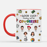 6518MUS1 3d printing effect good luck finding better coworkers than us custom mugs_ with faces 6518M8LWO_1