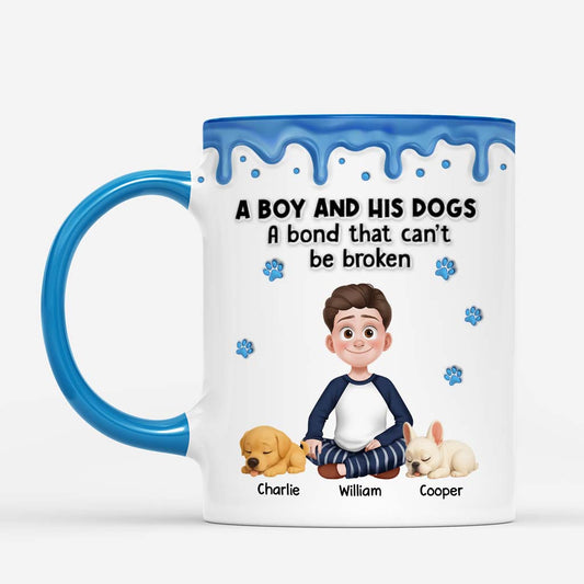 6531MUS2 3d printing effect personalized dog and owner_ mug dog lover gifts 6531M8QAC
