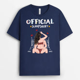 6535AUS2 official sleep shirt matching personalized gifts for couples 6535AKZ5G