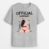 6535AUS2 personalized official sleep shirt matching shirts for couples 6535AKZ5G