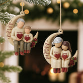 6550OUS1 3d printing effect custom 1 layered wooden ornaments christmas gifts for grandma grandpa 6550O6LZB_2