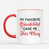 6557MUS1 my favorite grandchild gave me this mug_ custom gifts for grandma and grandpa 6557M6LNB_2