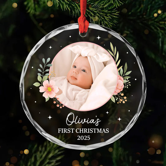 6572OUS1 glass babys first christmas ornament with photo personalized newborn gifts 6572O8LTK_1