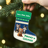 6573OUS2 acrylic cat christmas ornaments personal gifts for cat lovers 6573OTQAD