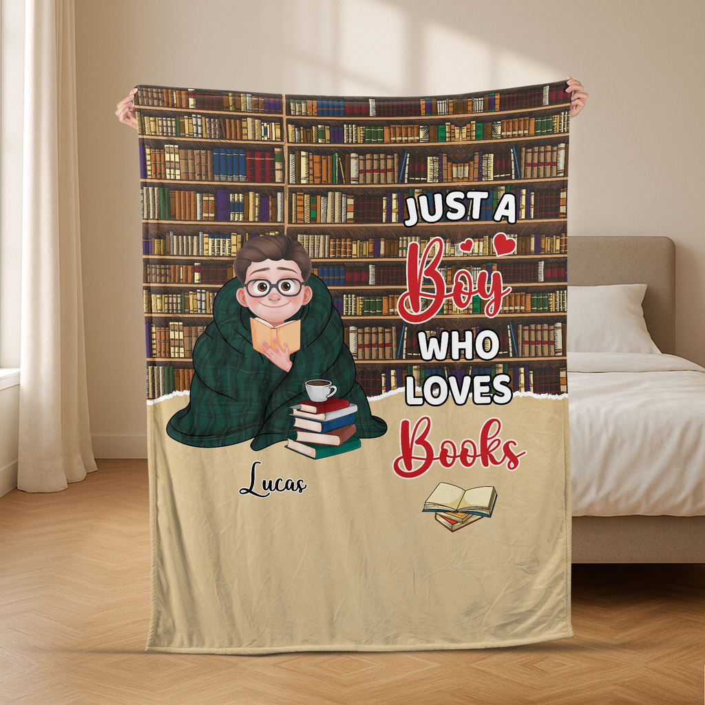 6595BUS2 just a girl who loves books blanket_ custom gifts for book lovers 6595B_b93a0bb3 f741 468f 9504 c0fbc1cffb94