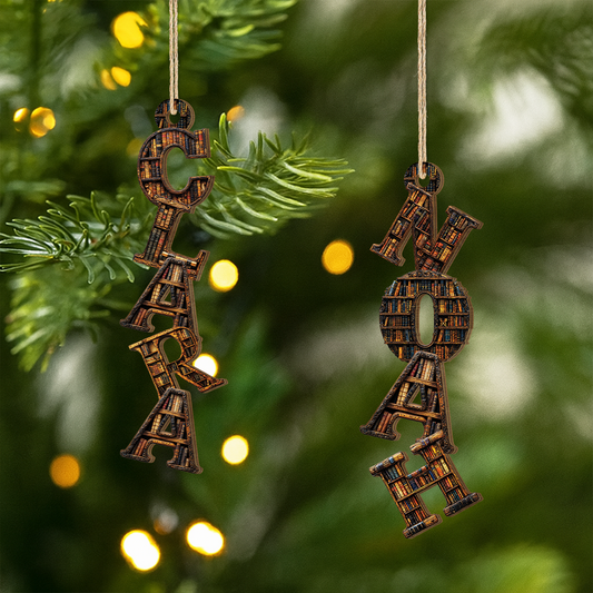 6599OUS2 3d printing effect 1 layered wooden letter ornaments custom book lovers christmas gifts_ 6599O6M5A_4de689e8 b215 4a83 9c60 04553d1476fc