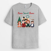 6602AUS2 personalized christmas shirts for family home sweet home shirt 6602A3YTI