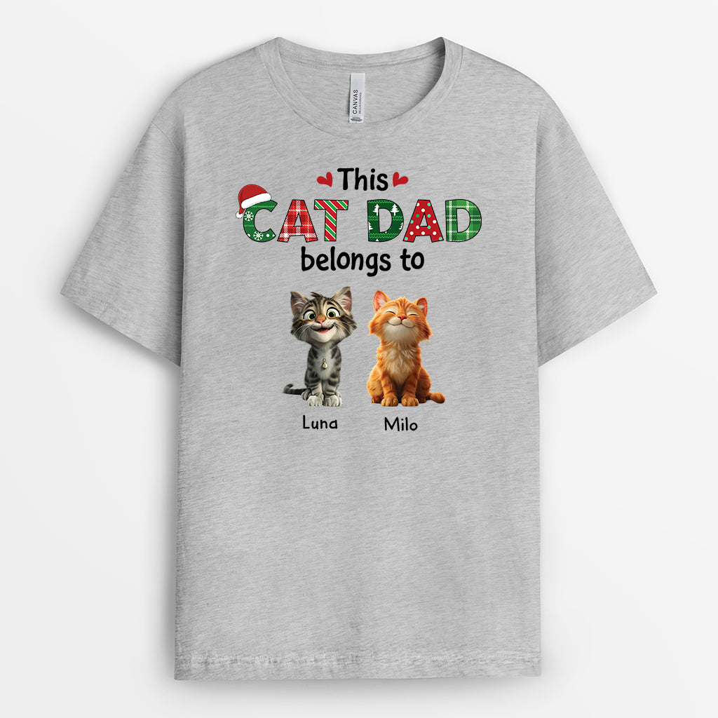 6605AUS2 personalized cat mom t shirt christmas gifts for cat lovers 6605AKM5D