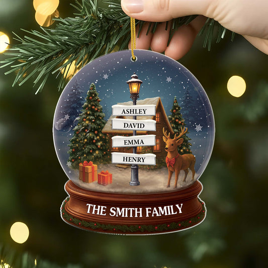 6643OUS2 3d printing effect acrylic snow globe ornament_ custom family christmas gifts 6643OTL5I