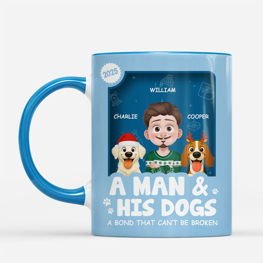 6669MUS2 3d printing effect dog mom mug custom christmas gifts for dog lovers 6669MKQ5C