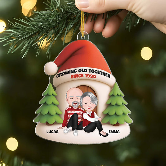 6705RUS2 3d printing effect personalized couple ornament_ acrylic christmas ornaments 6705RKM5G