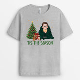 6711AUS2 tis the season shirt_ personalized christmas gifts 6711A