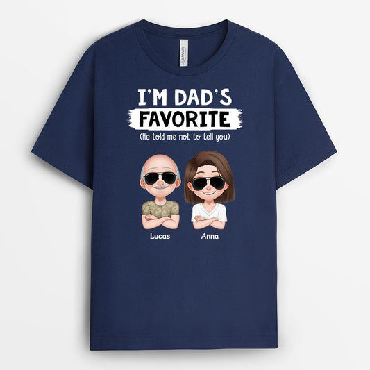 6740AUS2 im moms favorite shirt_ personalized gifts for son daughter 6740A