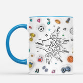 6746MUS2 3d printing effect fist bump mug_ personalized gift for dad grandpa 6746M6PMB