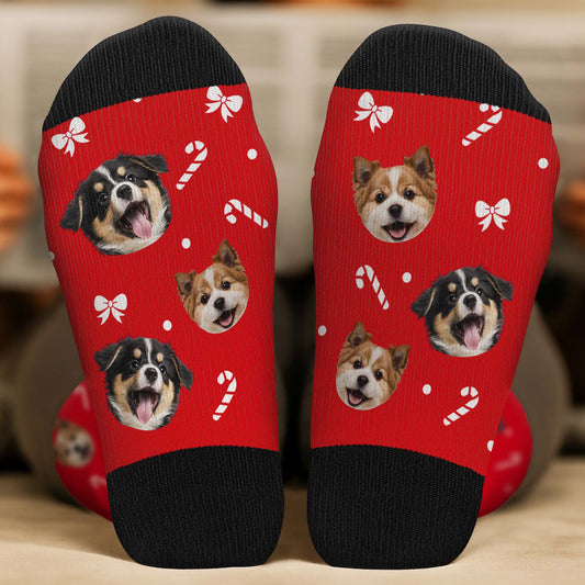 6768JUS2 custom socks with dog face_ christmas gifts for dog lovers 6768JKXZC