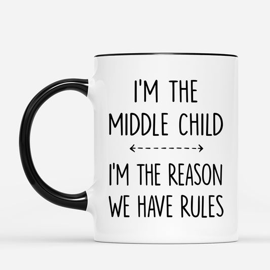 6922MUS2 funny im the oldest i make the rules shirt personalized kids gifts for siblings 6922MTVZE