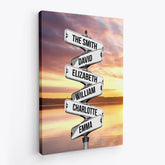6925CUS2 personalized street sign canvas_ christmas gift for family 6925C3VAI