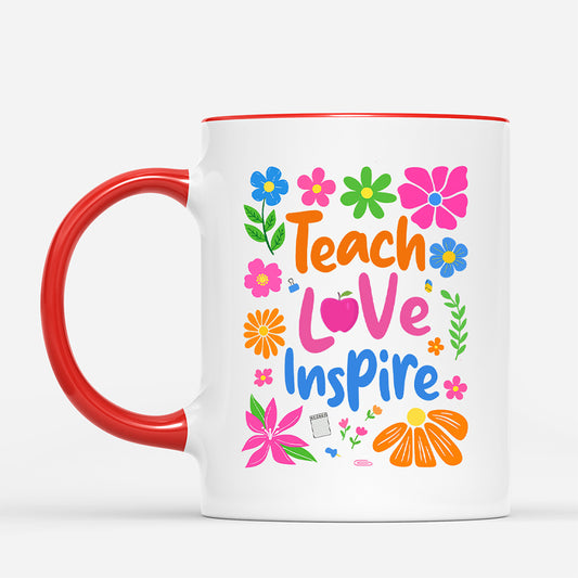 6928MUS2 teach love inspire mug_ personalized gifts for teachers 6928MTZCT