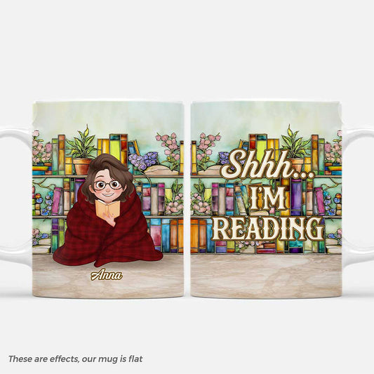 6936MUS1 3d printing effect stained glass book mug_ custom gifts for book lover women 6936M8TWB