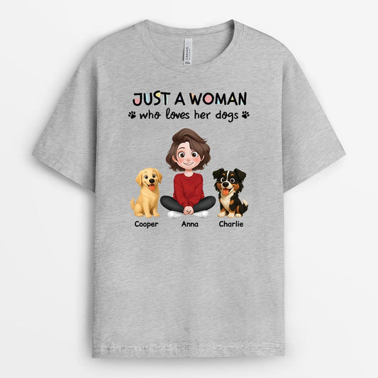 6939AUS2 dog lover t shirts personalized gifts for dog dads 6939A3SWC