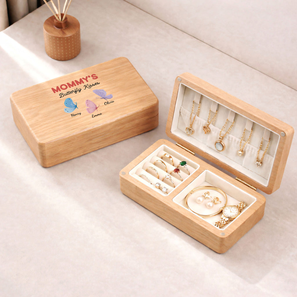 6947AUS1 grandmas butterfly kisses wooden jewelry box custom gifts for grandmamom 6947ajtvna_2